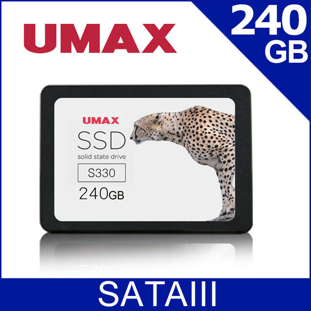 (含稅附發票)UMAX S330 240G 240GB SSD 2.5吋SATA3固態硬碟 Made in Taiwan