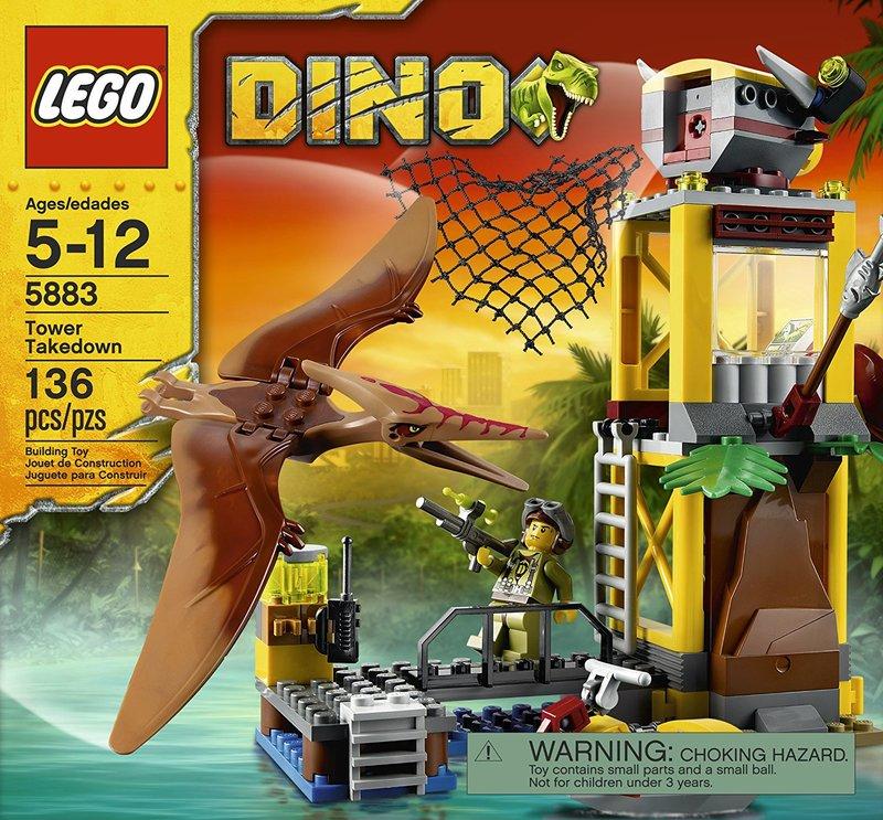全新未拆!!  LEGO 5883 恐龍系列 翼龍寶塔