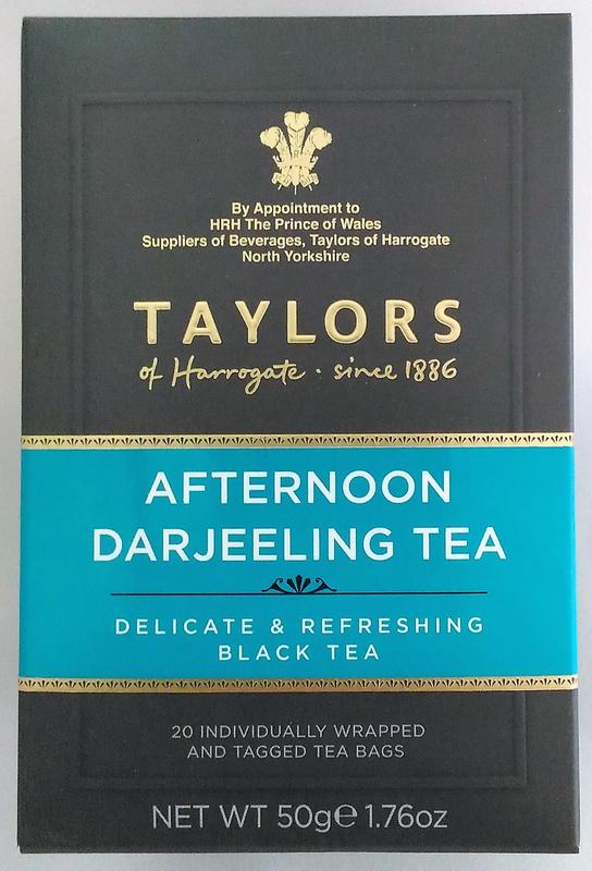 TAYLORS英國皇家泰勒大吉嶺午茶20茶包/盒,附發票【吉瑞德茶坊】