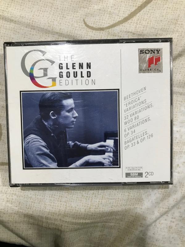 顧爾德 Glenn Gould 貝多芬 鋼琴變奏曲 2CD