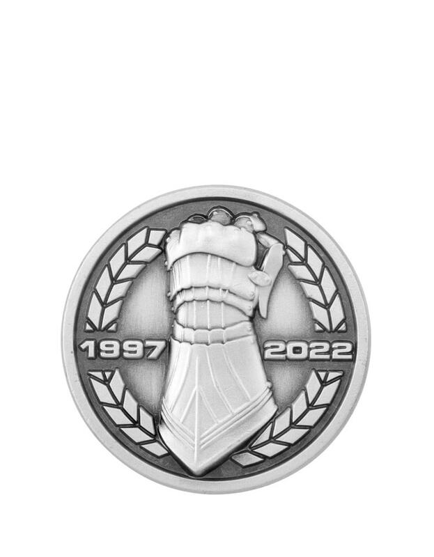<刀之林>EXTREMA RATIO 極端武力 COIN XXV 25週年紀念銀幣-紀念硬幣