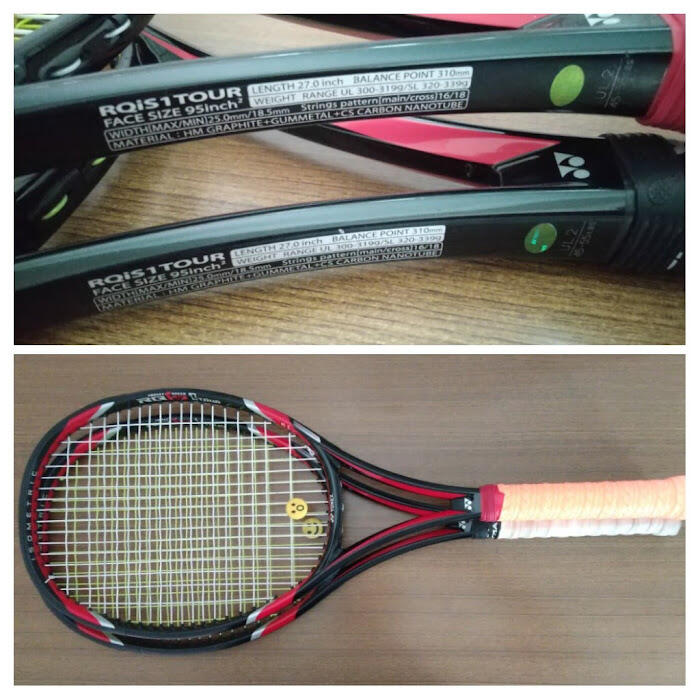 希少 YONEX RQiS1 TOUR XL - テニス