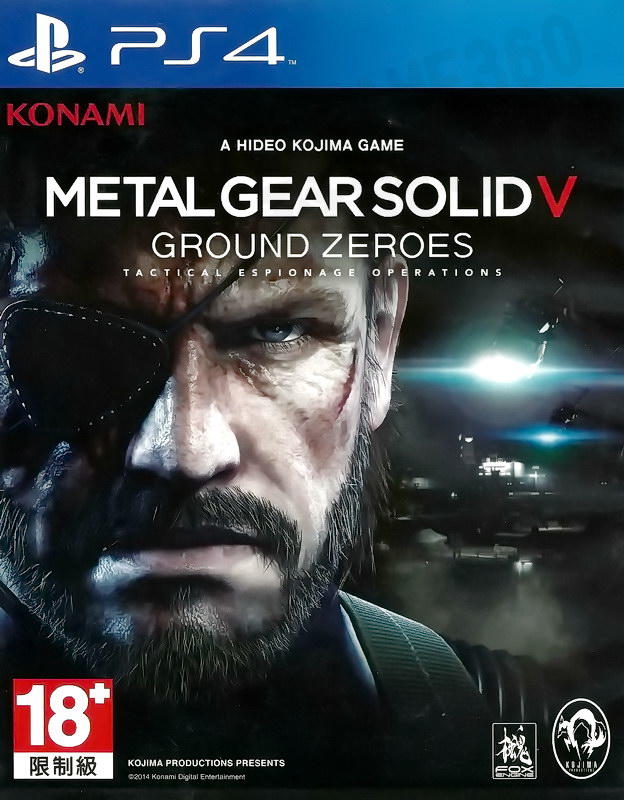 二手遊戲】PS4 潛龍諜影5 原爆點METAL GEAR SOLID V GROUND ZEROES