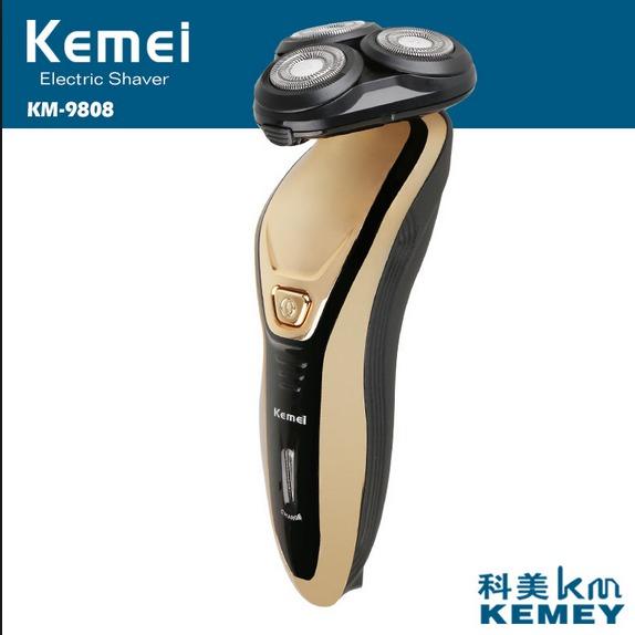 【認真賣】KEMEI科美KM-9808 3D電動剃鬚刀刮鬍刀 shaver
