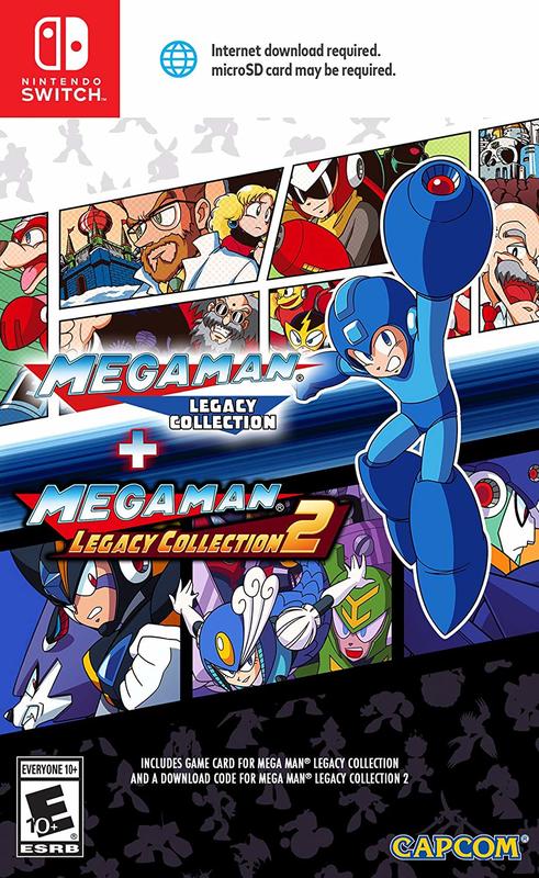 NS SWITCH Mega Man Legacy Collection 1 + 2 洛克人 1+2合輯 美版現貨