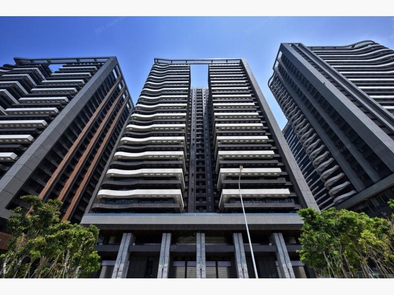 自售~宏盛建設 海洋都心2期 F棟面中庭11樓【2房2聽1衛+B2平面大車位】