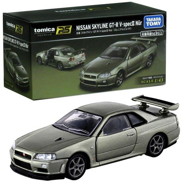 汐止 好記玩具店 TOMICA PREMIUM RS 1:43 日產NISSAN GT-R V TM14128 日版黑盒
