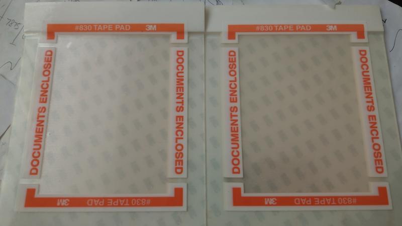 3M Tape Pad #830 寄貨運單專用貼 (25張)