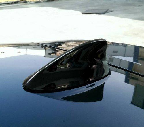 ~圓夢工廠~Lexus GS350 GS450h 2012~2015 車頂鯊魚鰭天線蓋 烤漆黑