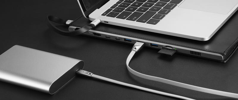超 DockCase MacBook Pro/ Air (2018) 13吋專用 充電傳輸多功能筆電套) 保護套+擴充基