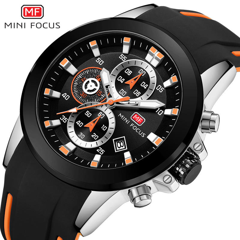 【潮裡潮氣】MINIFOCUS運動手錶男手錶防水石英表跨境新款多功能男手錶0287G