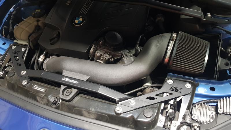 『KCDesign』BMW F2X/F3X 不鏽鋼 水箱支架補強桿