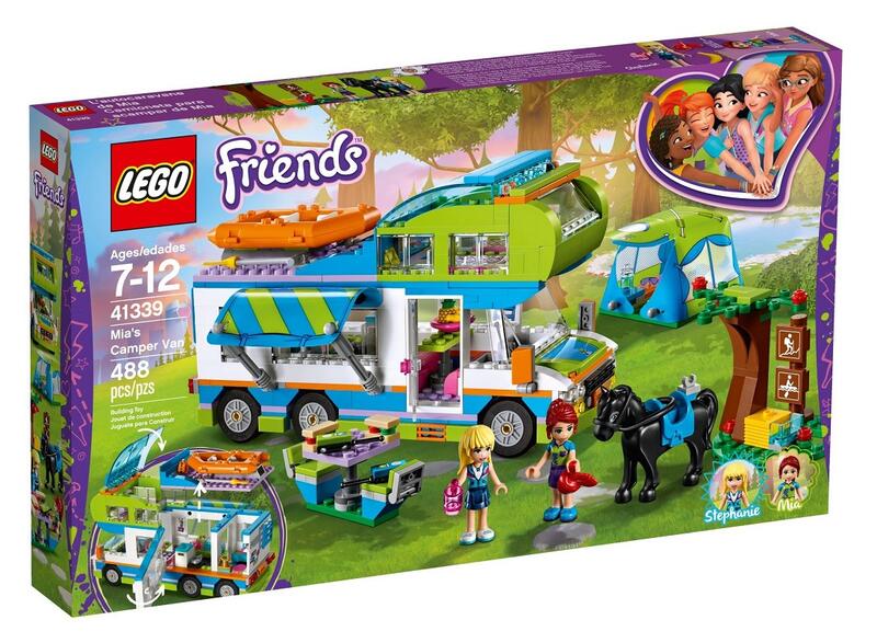 【全新未拆】樂高 2018 Friends LEGO 41339 Mia's Camper Van 米雅的露營車