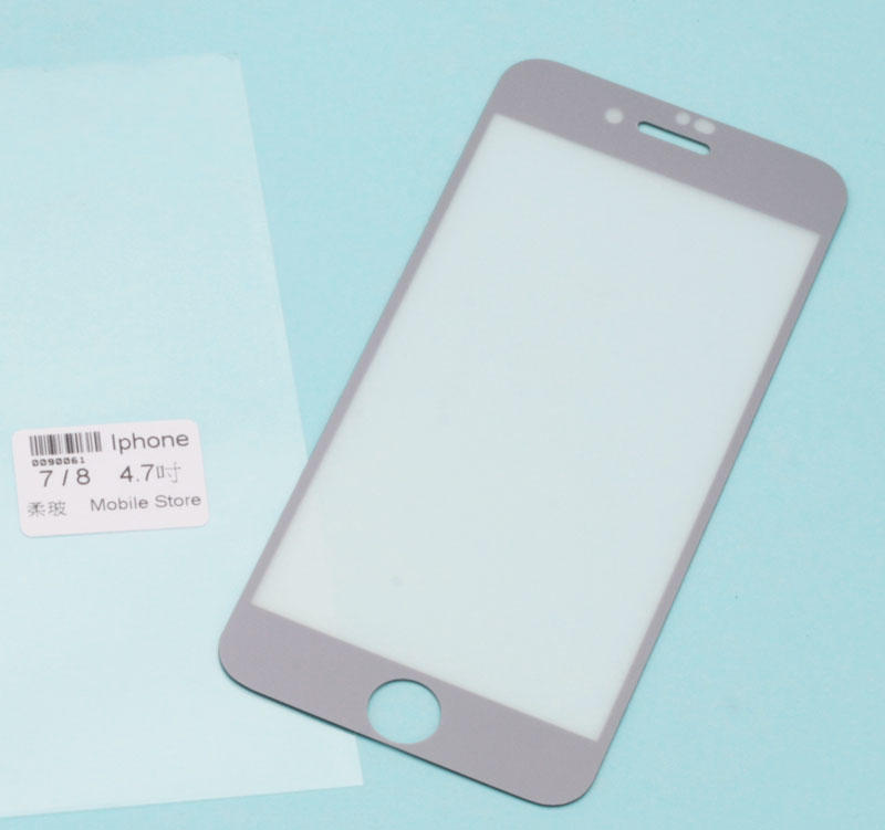 Iphone 柔性玻璃手機保護貼 無白邊 滿版滿膠 iphone 7/8/+/x/xs/xr/max  全機種