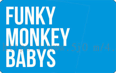 放克猴寶貝 FUNKY MONKEY BABYS 卡貼 貼紙 / 卡貼訂製