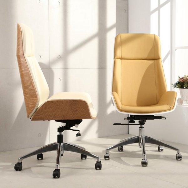 WA80簡約北歐精品事務椅 辦公椅/電椅腦/工作椅/主管椅/皮椅電視劇同款/老板椅2色