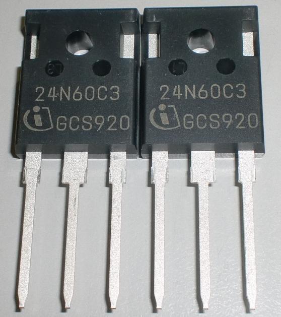 場效電晶體INFINEON SPW24N60C3 TO-247(N-CH)600V 24A 0.16Ω 240W