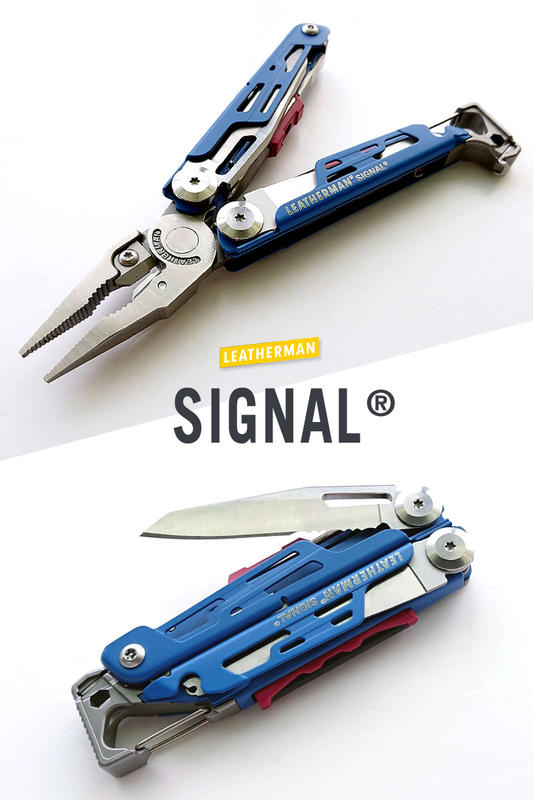【瑞棋經品名刀】Leatherman SIGNAL 戶外型工具鉗 深藍 #832741 $6580