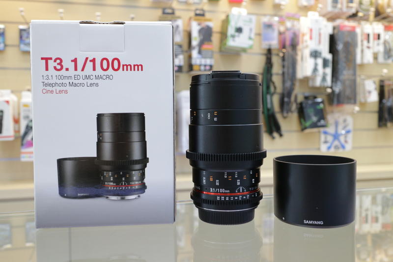 【日產旗艦】Samyang Cine 100mm T3.1 Macro 電影鏡 公司貨 Sony Canon Nikon