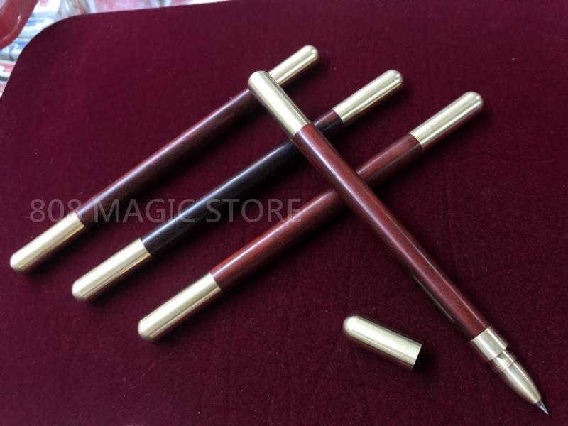 [808 MAGIC]魔術道具 魔術棒筆(紅) 金屬頭高質感木筆 (不挑款) 長度16cm