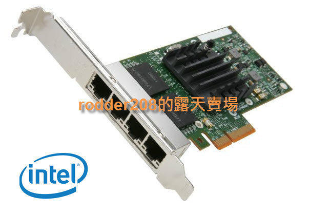 四埠Intel 82580 E1G44HT i340-T4 Quad Gigabit PCI-e server 網路卡
