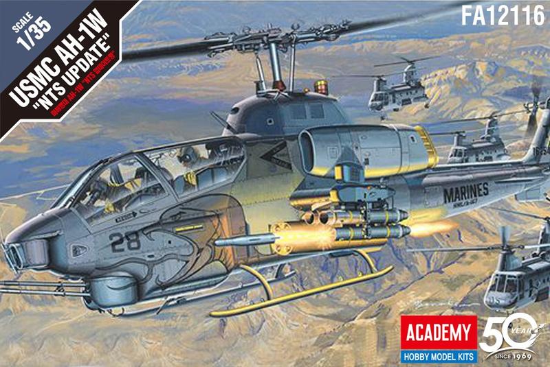 [威逸模型] 愛德美 1/35 美國  AH-1W "NTS UPDATE" 50周年限定版 12116