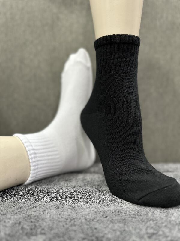 【群益襪子工廠】(灰色6雙250)精梳棉毛巾長襪－杜邦萊卡；襪子、棉襪、短襪、踝襪、長襪、除臭襪、薄襪、厚襪、運動襪