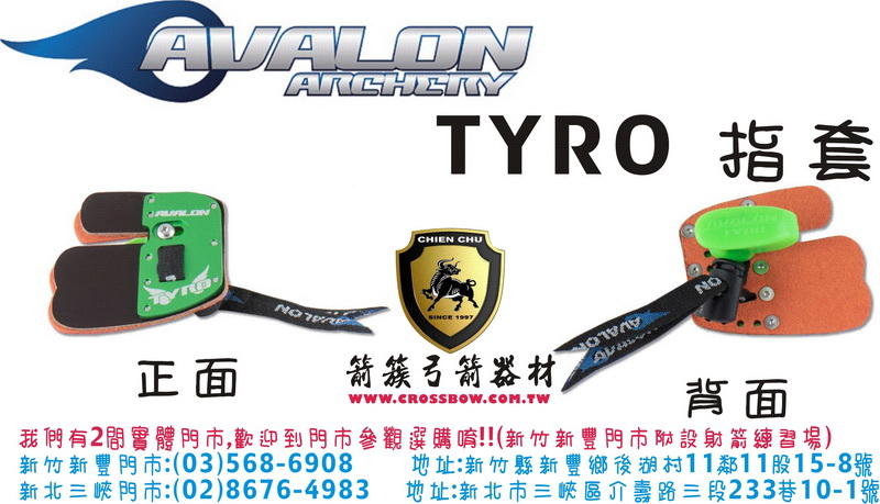 AVALON TYRO 真皮雙層指套-綠色-射箭器材弓箭器材複合弓獵弓十字弓傳統弓反曲弓滑輪弓直板弓複合弓空氣鎗