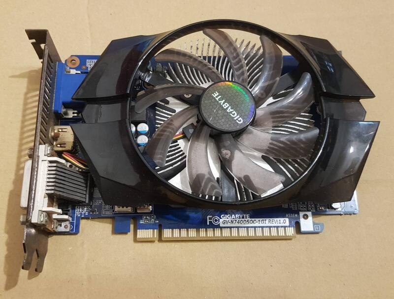 二手 技嘉顯示卡 GV N740D5OC 1GI 良品退下 使用過 | 露天市集 | 全台最大的網路購物市集