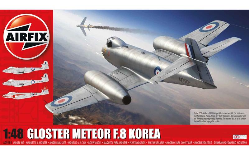 AIRFIX   1/48  Gloster Meteor F8  朝鮮戰爭  (A09184)