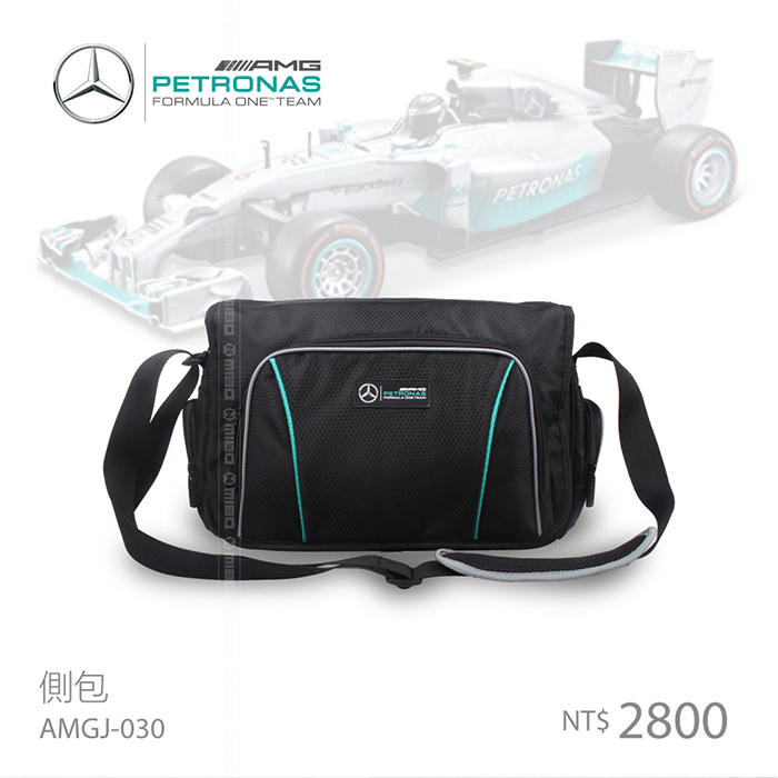 《Baby倪倪》賓士 AMG 賽車 Mercedes Benz Petronas 曲線側包 AMGJ-030