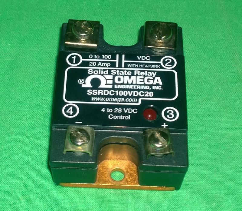 美國 OMEGA SSRDC100VDC20 SSR 20A (#B020)