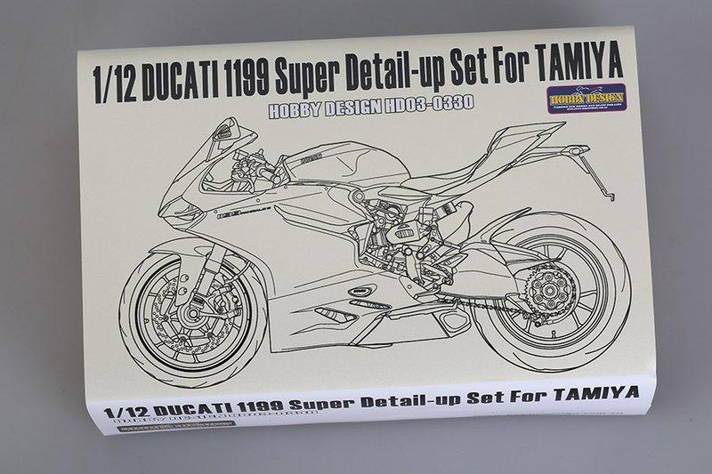 【傑作坊】停產Hobby Design HD03-0330 1/12 Ducati 1199 細節套件