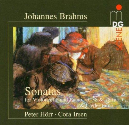 {古典/發燒}(MDG) Peter Horr ; Cora Irsen / Brahms : Sonatas for Cello and Piano