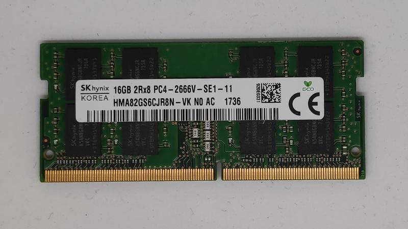 Samsung / SKhynix 16GB 16G 2Rx8 PC4-2666V DDR4 (二手良品)