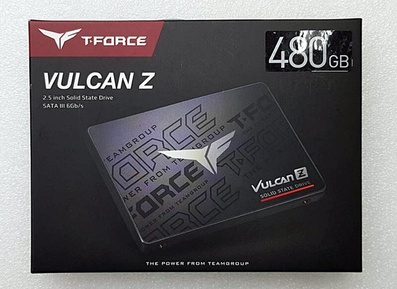 [ 全新 ] 十銓 T-FORCE VULCAN Z 火神Z 480GB 2.5" SSD [ 附發票 12/12購 ]