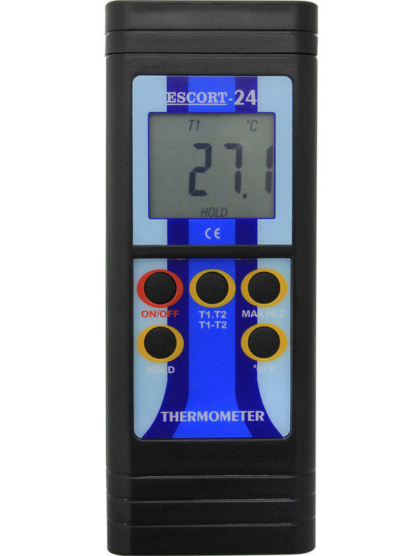 [錶王 MK] ESCORT 24 數位式溫度錶 專業電錶儀表 (可開三聯式發票)