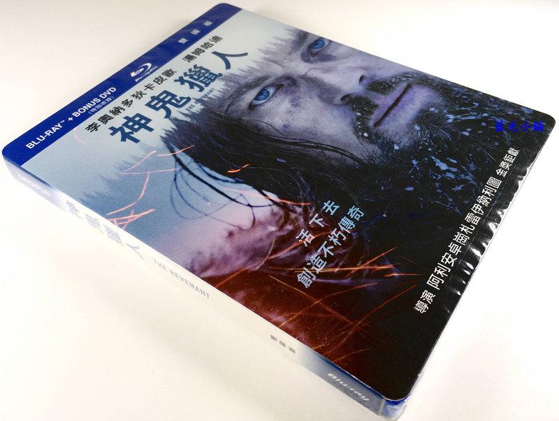 [藍光小舖][現貨] 神鬼獵人 The Revenant BD+DVD 雙碟限定版 [威望公司貨]李奧納多狄卡皮歐