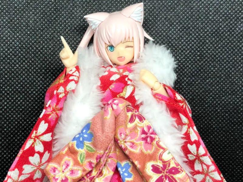 壽屋 azone fag 機娘 figma  女神裝置 12分 和服花魁 娃衣 和服 浴衣Megami
