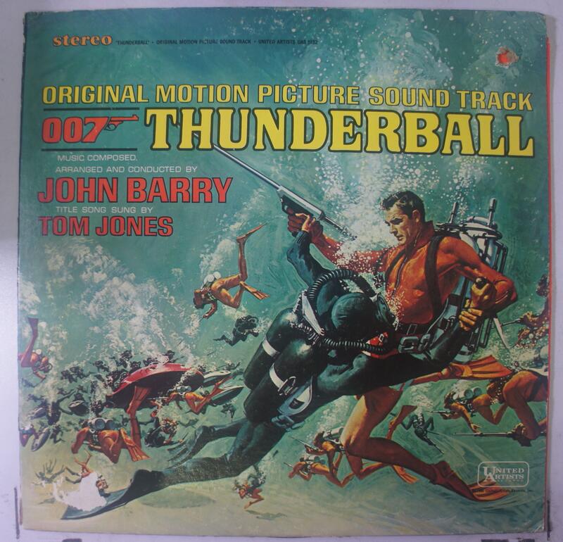 《二手歐版黑膠》John Barry – Thunderball   007 霹靂彈
