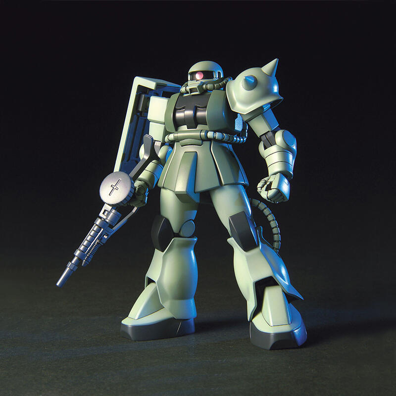 【鋼普拉】BANDAI 鋼彈 HGUC 1/144 #040 MS-06 ZAKU II 薩克II 綠薩克II 量產型