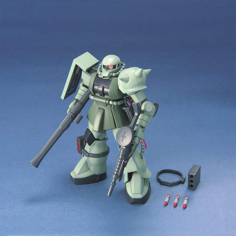 【鋼普拉】BANDAI 鋼彈 HGUC 1/144 #040 MS-06 ZAKU II 薩克II 綠薩克II 量產型