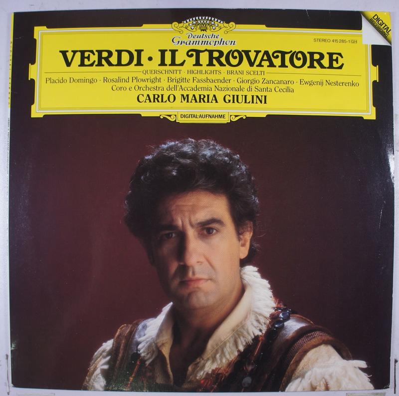 《二手歐版黑膠》 Verdi - Il Trovatore - Querschnitt   Domingo