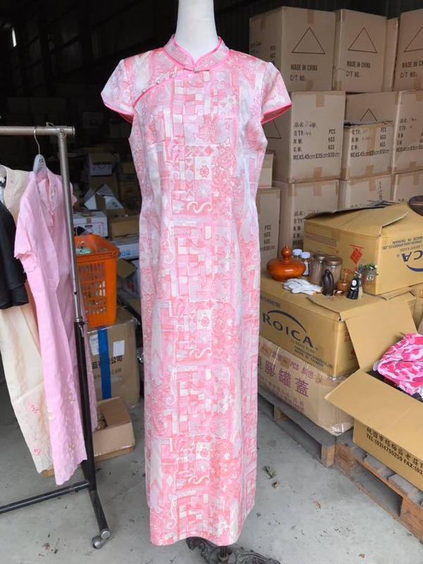梵筑 中國風傳統文化 刺繡旗袍服飾 洋裝 禮服 送禮 演戲.主題派對、活動 全新二手旗袍 一折起  #155