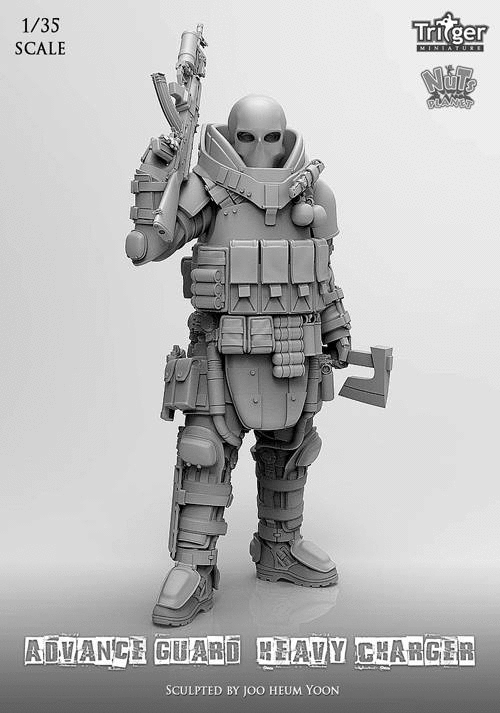 *再到貨*[T35003]  Advance Guard HC 1/35 科幻軍事 原版GK人形模型