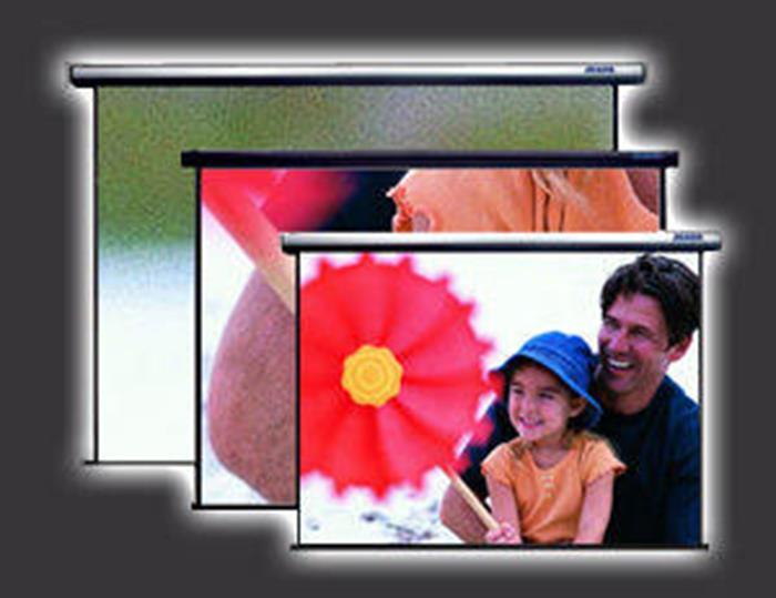 視紀音響 JUMBO 電動投影銀幕 JSV-E75MW 白蓆 75吋 90系列 4:3