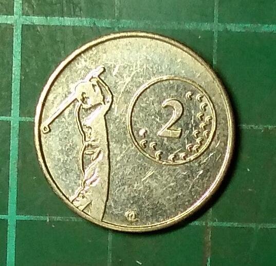 外國  各式代幣 紀念章  高爾夫代幣  t14779