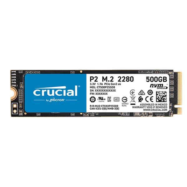 【康畢特電腦】美光 Micron Crucial P2 500GB/1TB ( PCIe M.2 ) SSD