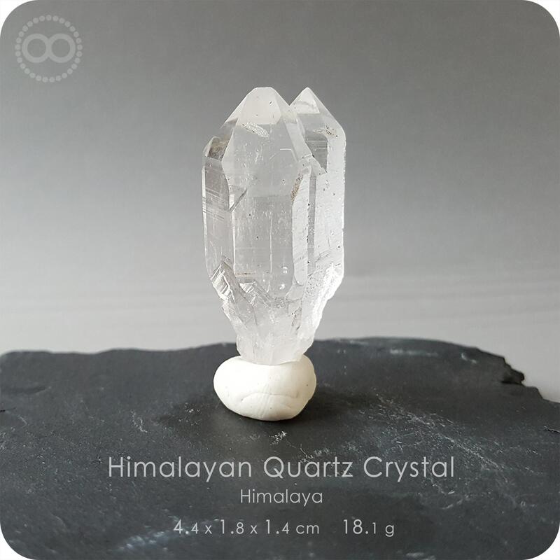 白水晶 :: 喜馬拉雅晶體 :: 礦缺  ::  癒合晶體  ::  孿生晶體  Himalayan [ C19 ]