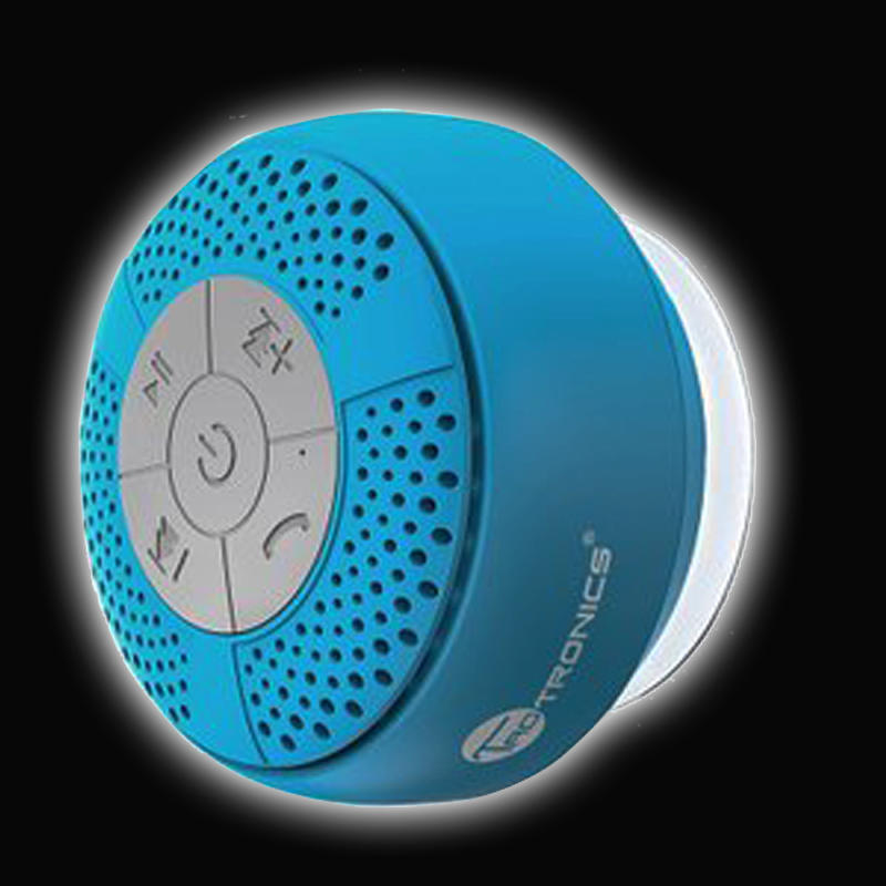 5Cgo【發燒友】日本製TaoTronics 吸盤式浴室防水音響無線藍牙迷你車載通話音箱 二色任選 含稅